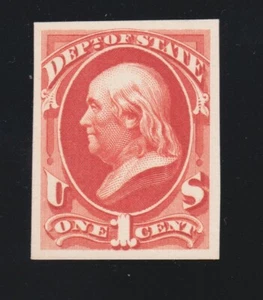 US O57TC4b 1c State Department Trial Color Proof (001) - Picture 1 of 2
