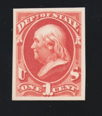 US O57TC4b 1c State Department Trial Color Proof (001) - Image 1 of 2