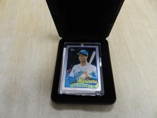 KEN GRIFFEY Jr. ROOKIE in 1990 Topps Traded Metal Keeper Series #228/500