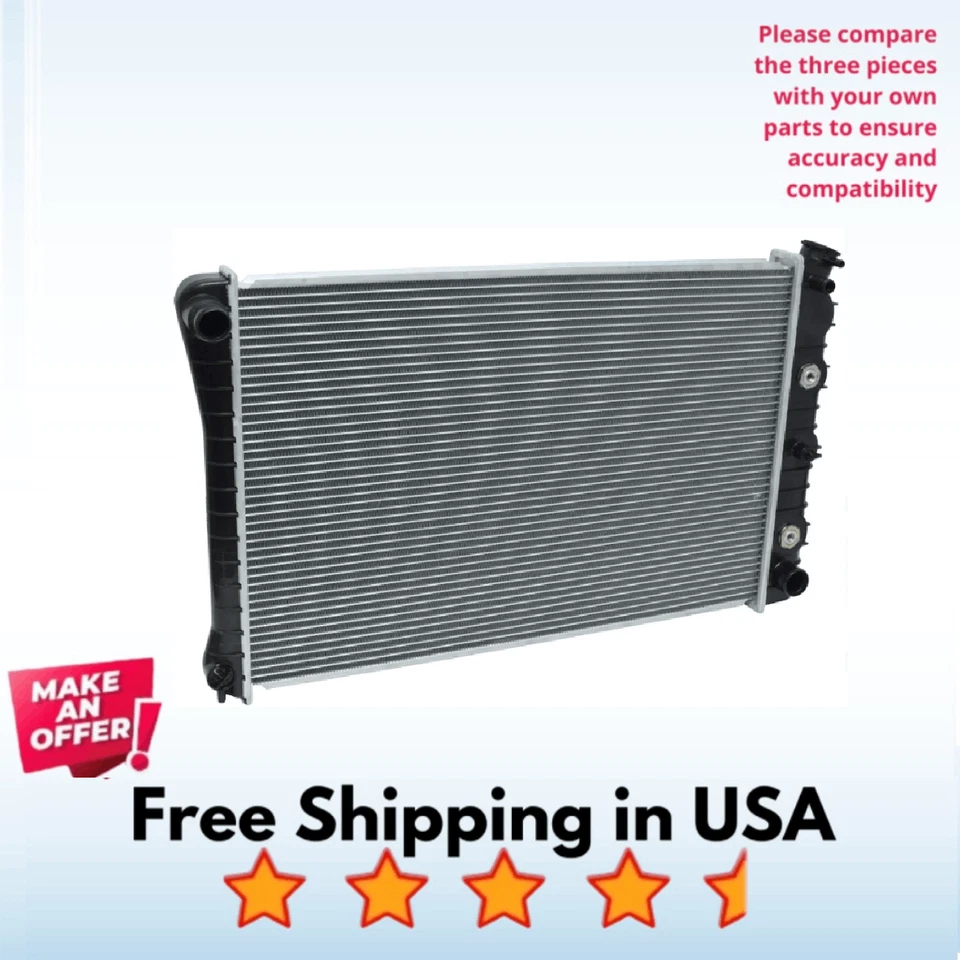 Radiator A/C Fit Buick Regal 1978-1987, Buick Skylark 1975-1979 - Image 1 of 1