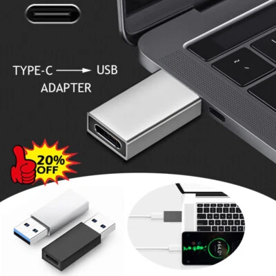 USB C 3.1 Type C Female to USB 3.0 Type A Male Port Converter Adapter New ♡ - Image 1 of 4