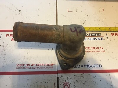 1980s? 1970s? Unknown Thermostat Housing Water Neck Outlet Chevrolet? Corvette? - Image 1 of 4