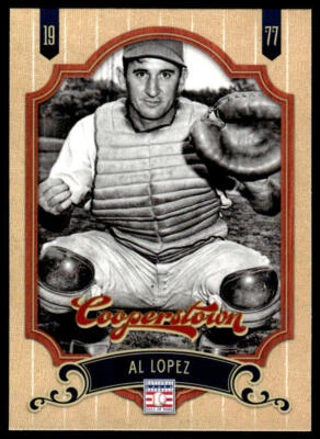 2012 Panini Cooperstown Al Lopez #119 HOF Cleveland Indians - Image 1 of 2