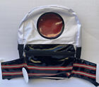 Space Rockets Backpack Wonder Nation Boys Life Black White Red New