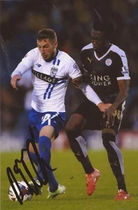 BURY: DANNY MAYOR SIGNED 6x4 ACTION PHOTO+COA - Picture 1 of 1