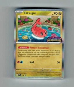 Tatsugiri Pokemon Scarlet and Violet Twilight Masquerade Stamped Deck 40 Karten - Bild 1 von 1