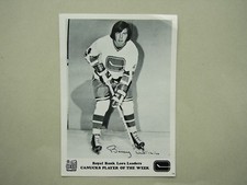 1971/72 ROYAL BANK LEADERS VANCOUVER CANUCKS HOCKEY PHOTO #14 BARRY WILKINS RC
