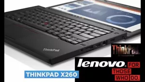 12.5" LENOVO TP X260 Laptop *Core i5-6200U 2.8Gz*8GB RAM*256SSD*Win10*Ofice2019 - Picture 1 of 11
