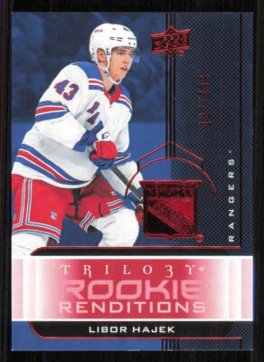 2019-20 Upper Deck Trilogy Rookie Renditions Red #RR24 Libor Hajek /799 - Image 1 of 2