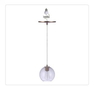 Worth Home Products Pendant 1-Light Satin Brass Recessed Light Conversion Kit - Picture 1 of 5