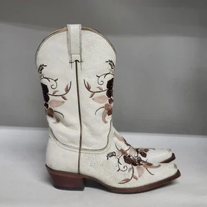 Shyanne Sloane Western Boot White Womens Size 8M - Picture 1 of 10