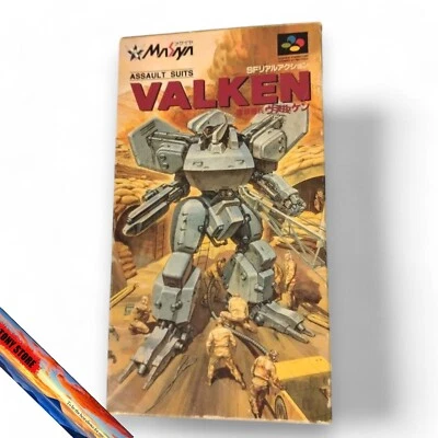 ASSAULT SUITS VALKEN NINTENDO SUPER FAMICOM SNES SFC Japan Action Shooter Game - Image 1 of 4