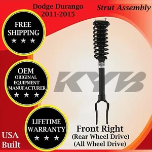 KYB OEM Front Right Strut For 2011-2015 Dodge Durango 3.6L 5.7L 2WD/4X4 - Picture 1 of 7