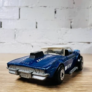 Dodge Challenger Hot Rod Blue White Black HEMI 1993 MB01 - Picture 1 of 15