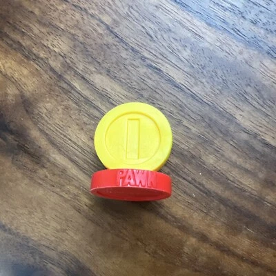 Super Mario Chess Coin Pawn Replacement Nintendo Game Piece - Image 1 of 3
