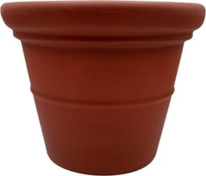 The HC Companies 20 Inch Terrazzo Extra Large Round Planter 20", Terra Cotta - Picture 1 of 6