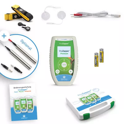 Clark Zapper + Dr. Hulda Clark - VitaZapper Premium + Zubehör - Bild 1 von 4