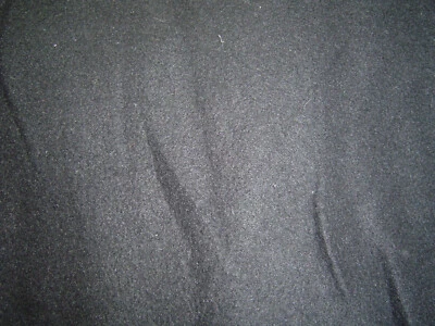 Super Snuggle Flannel Black Fabric Material New - Image 1 of 2