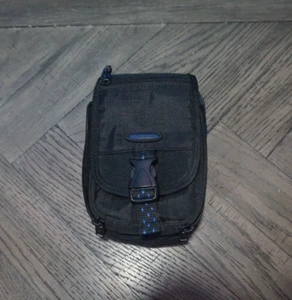 Samsonite 805BK Black & Blue 4 Pocket Medium Camera Photo Bag w/ Shoulder Strap - Picture 1 of 8