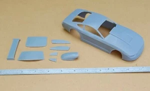 ABS-LIKE RESIN 3D PRINTED 1/24 2019 MUSTANG PRO STOCK MOD BODY NITROUS, TURBO - Picture 1 of 11
