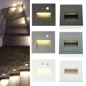 LED Treppenbeleuchtung Treppenlicht Treppenleuchte Stufenlicht Bewegungsmelder - Bild 1 von 18