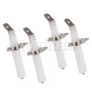 4 Pcs 8523793 Spark Burner Igniter Electrode Replacement for Whirlpool White - Imagen 1 de 6