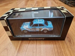 MINICHAMPS 1/43 Clásico Ford Escort 1 RS1600 Rac Rally 1973 Makinen/Liddon #13 - Imagen 1 de 3