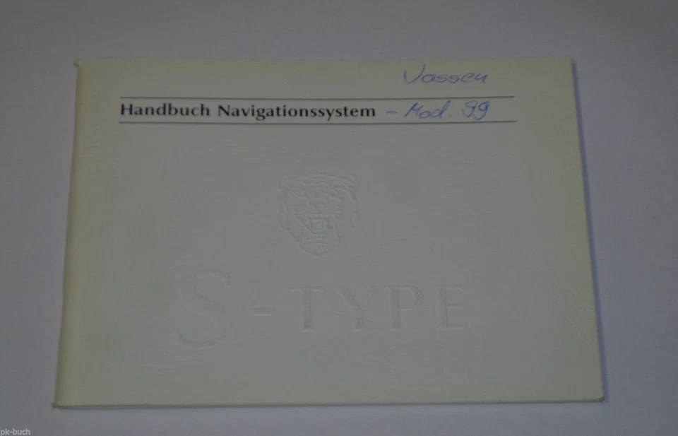 Instrucciones Servicio Sistema de Navegación / Navi JAGUAR S-TYPE, Stand 02/1999 - Imagen 1 de 1