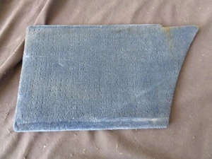 1980 1981 1982 1983 Chrysler Cordoba-Dodge Mirada BLUE Rear Trim Insert Panel RH - Picture 1 of 3