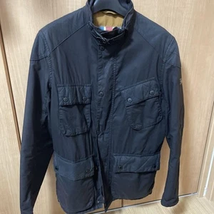 Barbour International Giacca Cotone Cerato M Nero Moto Outdoor - Foto 1 di 3