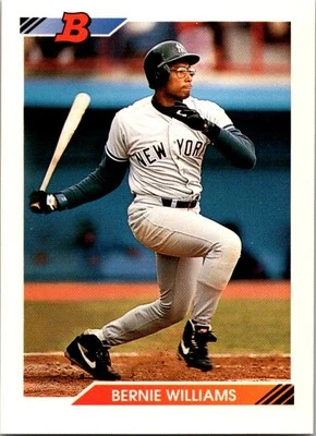 1992 Bowman Bernie Williams  407 New York Yankees - Image 1 of 2