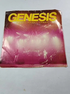 Genesis - Tonight Tonight Tonight In The Glow Of The Night  7" 45rpm VG+ F8 - Image 1 of 2