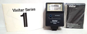 Vivitar Automatic Electronic Flash 2000 Camera Automatic Shoe Mount Universal - Picture 1 of 6