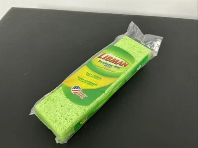 LIBMAN BIG GATOR MOP REFILL  - Mop Pad Refill Sponge NEW Sealed NIP Green Clean - Image 1 of 4