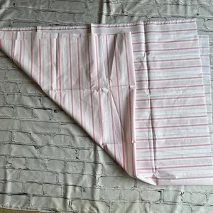 Rachel Ashwell Shabby Chic Brolly Stripe Polin Fabric Yardage 38x54 Vintage Rare - Bild 1 von 15