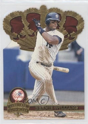 Colección Pacific Crown 1997 corona de oro troquelado Bernie Williams #GC14 Foto 1 de 2