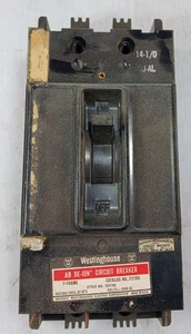 1 INTERRUPTOR DE CIRCUITO USADO WESTINGHOUSE F3100 100 AMP 3 POLOS ***HACER OFERTA*** - Imagen 1 de 1