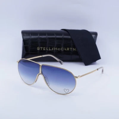 Stella McCartney SC40064I 30W Gold/Blue Gradient 68-3-140 Sunglasses New Auth... - Image 1 of 4