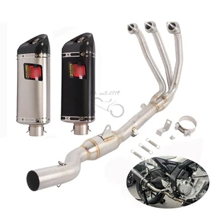 Slip for CF-Moto 675SS 2024-2025 675SR Exhaust Tips Header Pipe Modified System - Foto 1 di 12