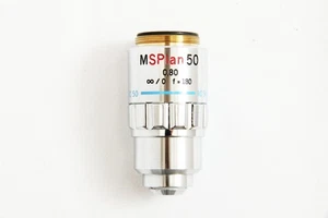 Olympus MSPlan 50x / 0.80  f=180 MS Plan Microscope Objective #5531 - Picture 1 of 8