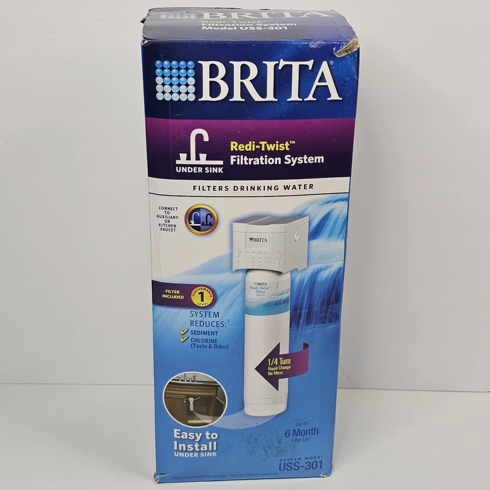BRITA Redi-Twist Under Sink Drinking Water Filtration System Model USS-301 - Image 1 of 4