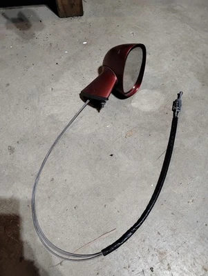 Espejo retrovisor lateral deportivo remoto lado del conductor Chevrolet Corvette Buick Olds 1971-1981 Foto 1 de 4