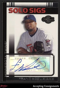2007 Topps Co-Signers Solo Sigs #FL Francisco Liriano AUTO TWINS - Picture 1 of 2