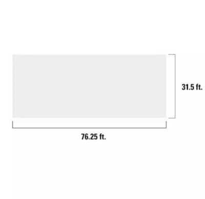 Roberts 70-198 силиконовый увлажняющий барьер 200 кв 31,5 дюйма X 76,25 фута x 6 мил для - Изображение 1 из 4