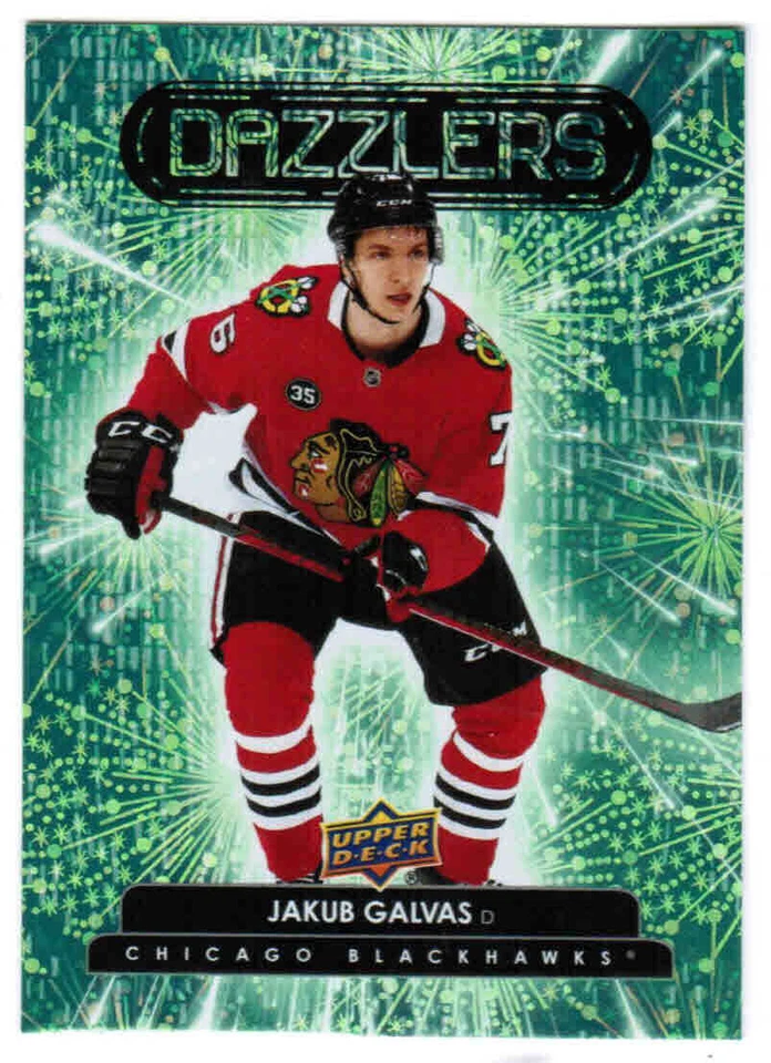 22/23 2022 UPPER DECK EXTENDED SERIES HKY DAZZLERS GREEN CARDS D-XXX U-Pick List - Image 1 of 1