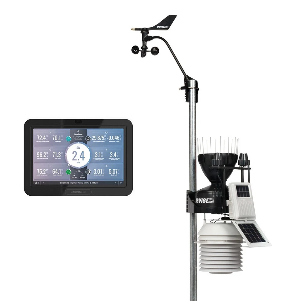 Davis Instruments Wireless Vantage Pro2 Plus 6263 W/ WeatherLink Console - Image 1 of 1