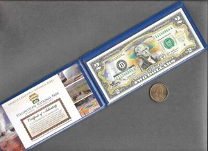 $2 Colorize - Yellowstone National Park + $1 Gold Color Coin - Picture 1 of 6