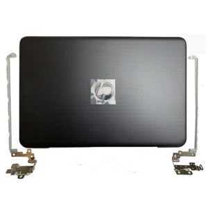 New For HP 17-X 17-Y 17X 17Y LCD Back Cover 856591-001 856585-001 + Hinges Black - Picture 1 of 5