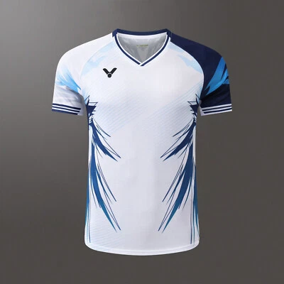 2025 New Victor Men's Sports Tops Badminton Clothes table tennis T-Shirts - Image 1 of 4