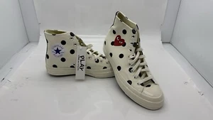 Commes Des Garçons x Converse High Top Sneakers Unisex US 10 Womens, 8 Mens - Picture 1 of 6